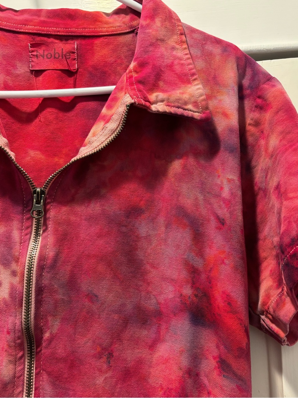 Noble Custom Ice-Dyed Jumpsuit sz L - Picture 2 of 4